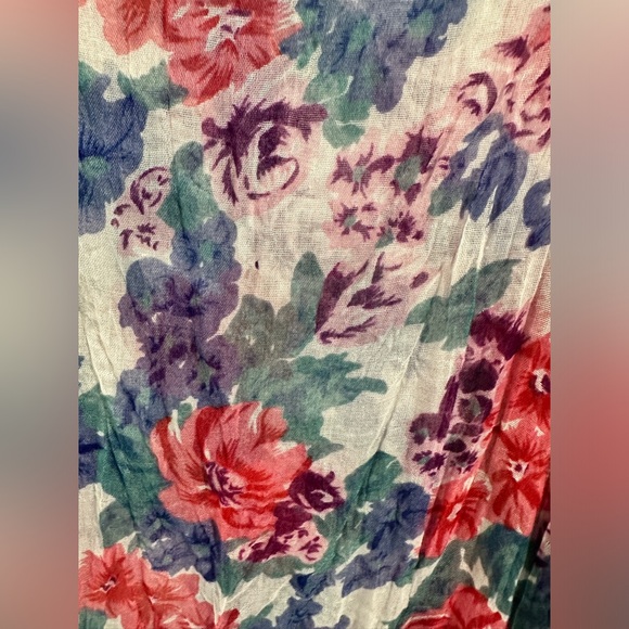 Floral Print Scarf - Picture 3 of 4